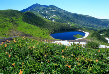 야생화의 향연, 초카이산(鳥海山 2236m) 트레킹 4일
